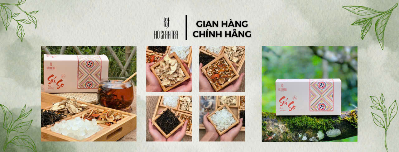 Gian hàng chính hãng hồ shan trà